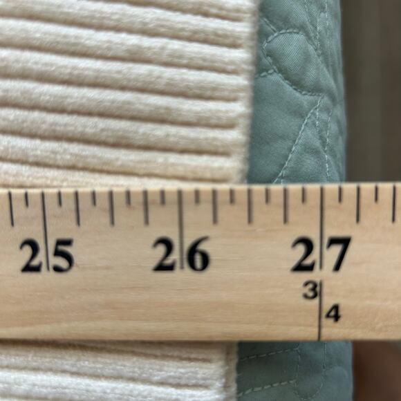 Lane Bryant Cream & Black Striped Cardigan, Sz 14/16 - Picture 8 of 8